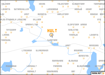 map of Hult