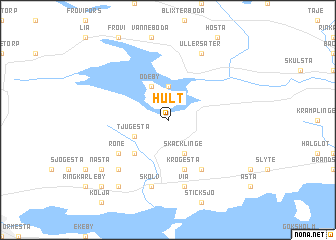 map of Hult