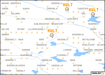 map of Hult