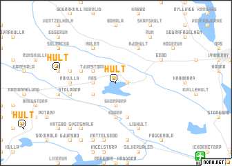 map of Hult