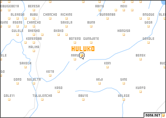 map of Hulukʼo