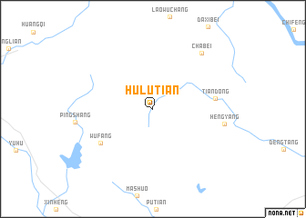 map of Hulutian