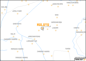 map of Huluyu