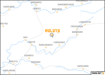 map of Huluyu
