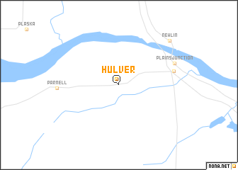 map of Hulver