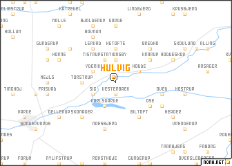 map of Hulvig