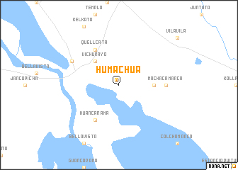 map of Huma Chua