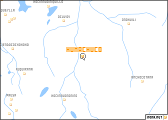 map of Humachuco