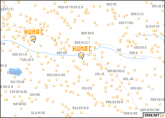 map of Humac