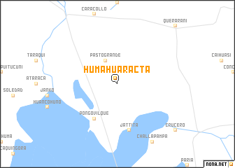 map of Humahuaracta