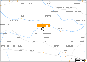 map of Humaitá