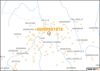 map of Humamantata