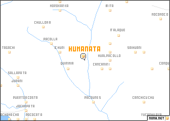 map of Humanata