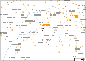 map of Ḩumarah