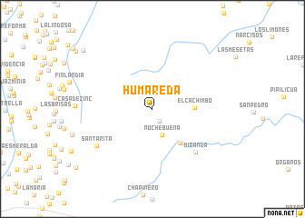 map of Humareda