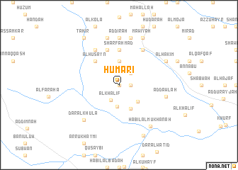 map of Ḩumarī
