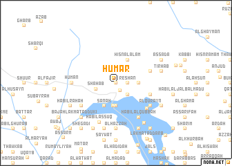 map of Ḩumar