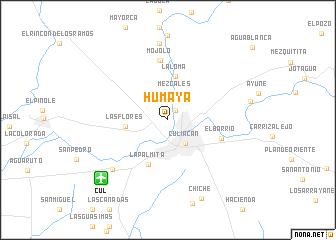 map of Humaya