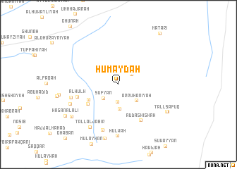 map of Ḩumaydah