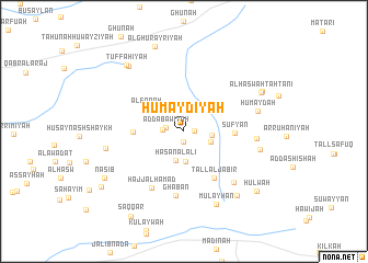 map of Ḩumaydīyah