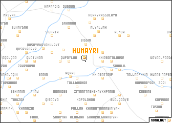 map of Ḩumayrī
