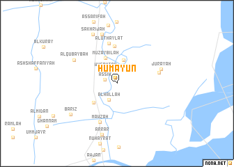 map of Humāyūn