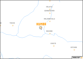 map of Humba