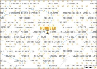map of Humbeek