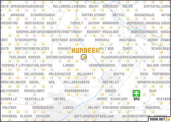 map of Humbeek