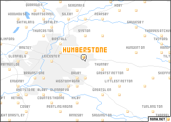 map of Humberstone