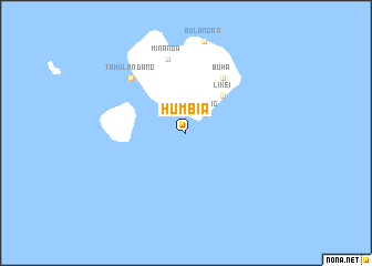 map of Humbia