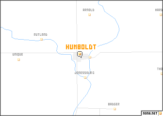 map of Humboldt