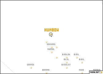 map of Humbow