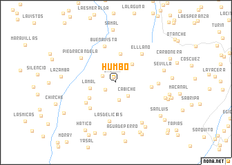 map of Humbo