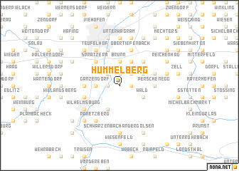 map of Hummelberg