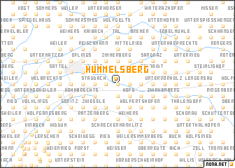 map of Hummelsberg