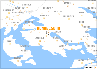 map of Hummelsund