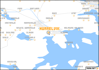 map of Hummelvik