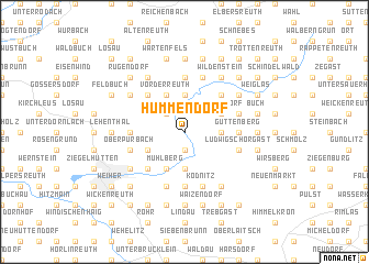 map of Hummendorf