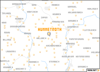 map of Hummetroth