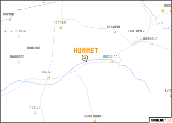 map of Hummet