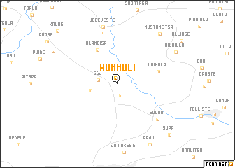 map of Hummuli