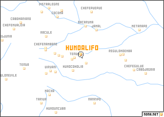 map of Humo Alifo