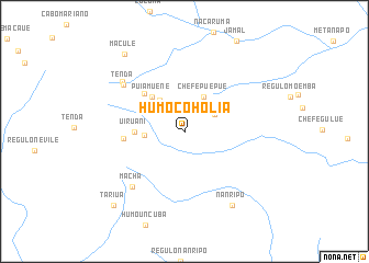 map of Humo Coholia