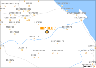 map of Humo Luz