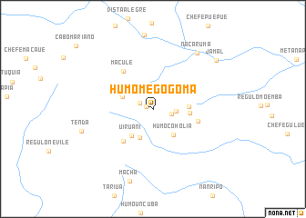 map of Humo-Megogoma