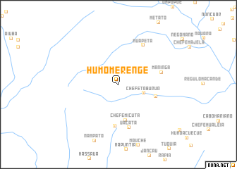 map of Humo Merenge