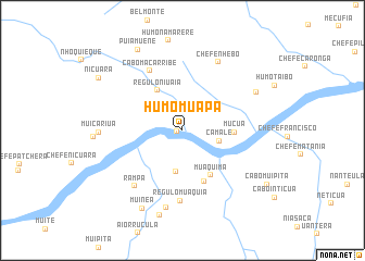 map of Humo Muapa