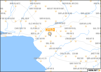 map of Humo