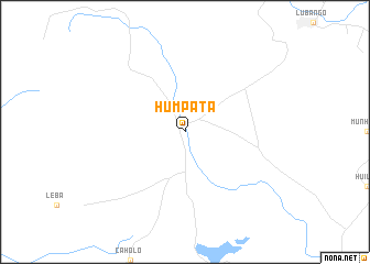 map of Humpata